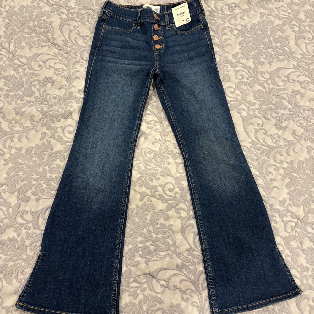Abercrombie Kids Dark Blue Flare Jeans